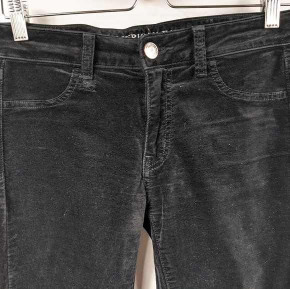 AE Velvet Jegging Style Pants Sz 4R - Picture 3 of 9